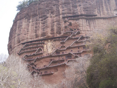 麦积山风景名胜区图片