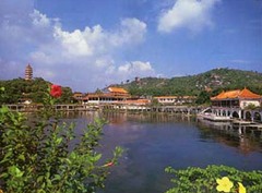 西丽湖渡假村图片