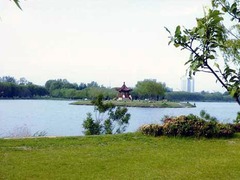 南湖公园图片