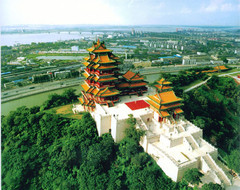 南京阅江楼风景区02俯视图