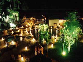 夜温泉