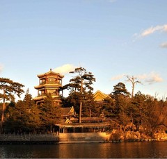 避暑山庄风景区图片