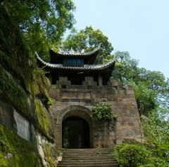 钓鱼城图片
