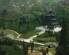 白马涧生态园龙池风景区图片