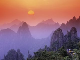 黄山日出